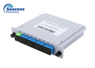 0.9mm 0.5m Cassette PLC Splitter 1x8 Plug In SC APC Connector