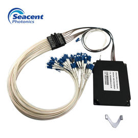 低い色彩分散の平らトップのCバンドとのAthermal AWG 80CH 50GHZ