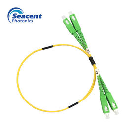 FTTH FTTB FTTXネットワークのための単モード二重Sc Apc繊維のパッチ・コード