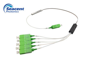 1x5枝タイプ光学Plcのディバイダー、FTTH Systemplc繊維のディバイダー