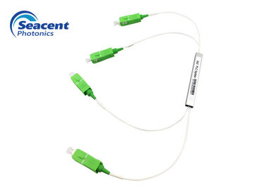 FTTH FTTB FTTX PONのためのマイクロ タイプ1x2繊維光学PLCのディバイダーSC APC