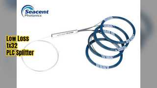 1x32 PLC スプリッター低損失光ファイバー ネットワーク