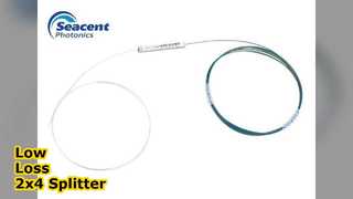2x4 PLC スプリッター低損失 G657A1 1m カスタマイズ